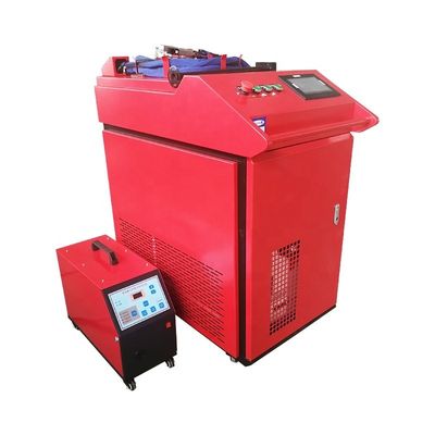 เครื่องปั่นเลเซอร์ไฟเบอร์มือด้วยแผ่นโลหะ 1000W 1500W 2000W 3000W พลังงาน