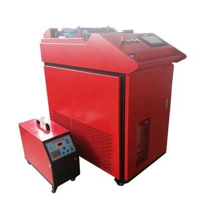 เครื่องปั่นเลเซอร์ไฟเบอร์มือด้วยแผ่นโลหะ 1000W 1500W 2000W 3000W พลังงาน