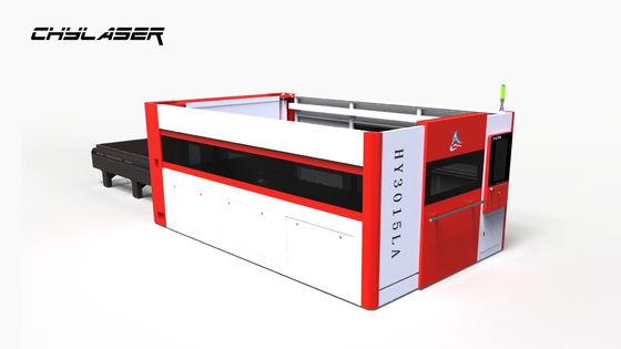 เครื่องตัดไฟเบอร์เลเซอร์ขนาด 1300 มม สําหรับโรงงานผลิตไม้ CNC แบบ Micro Jet ที่ปิด