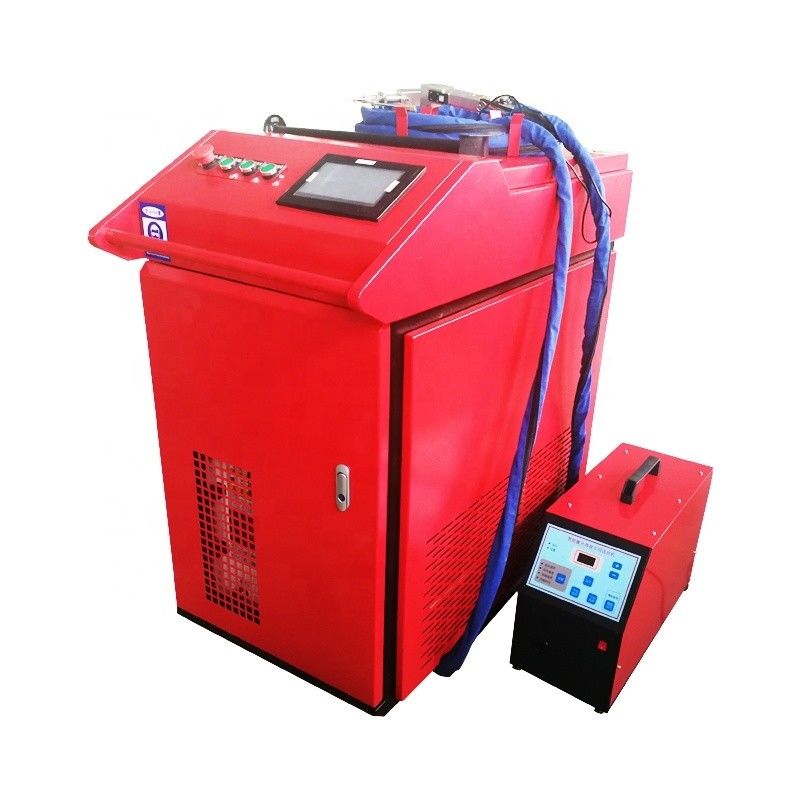 4 ใน 1 เครื่องปั่นเลเซอร์สําหรับโลหะ Max. Power Output 3000w เครื่องปั่นเลเซอร์มือถือ